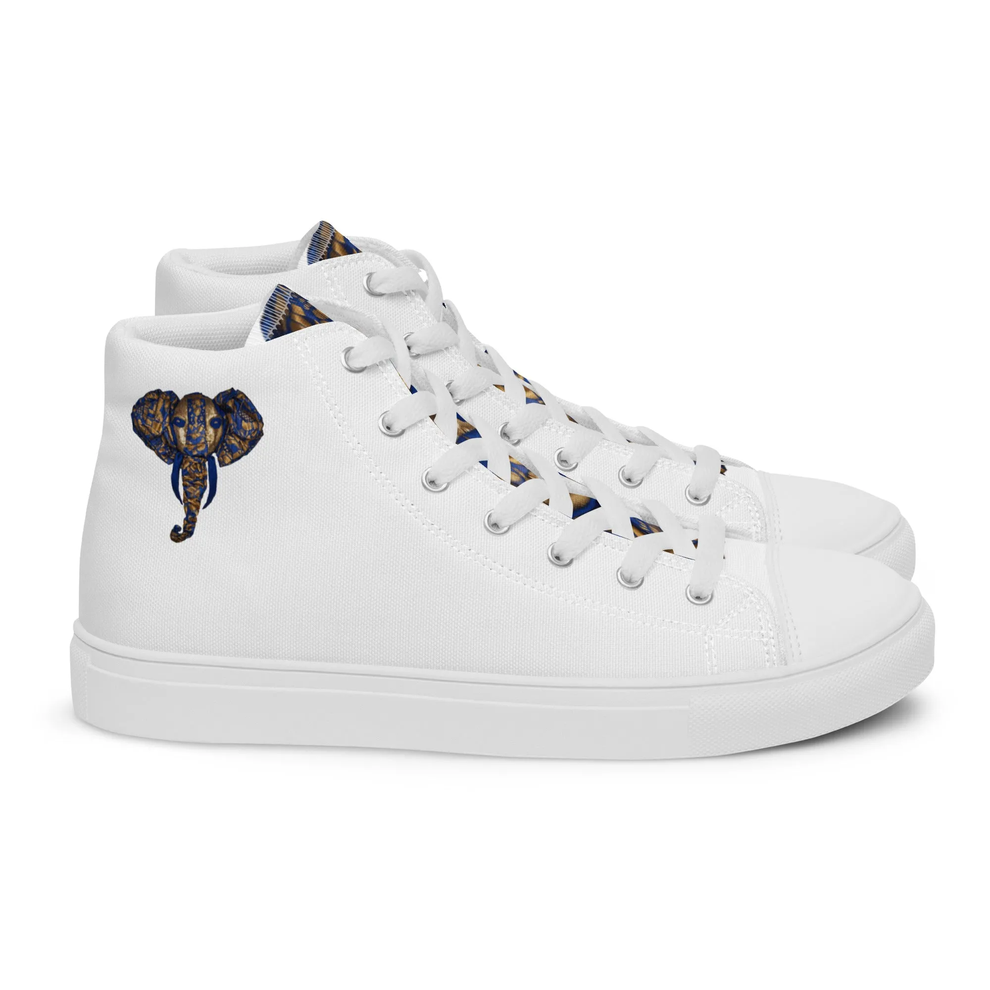 Men’s High Top Mystical Elephant Shoes