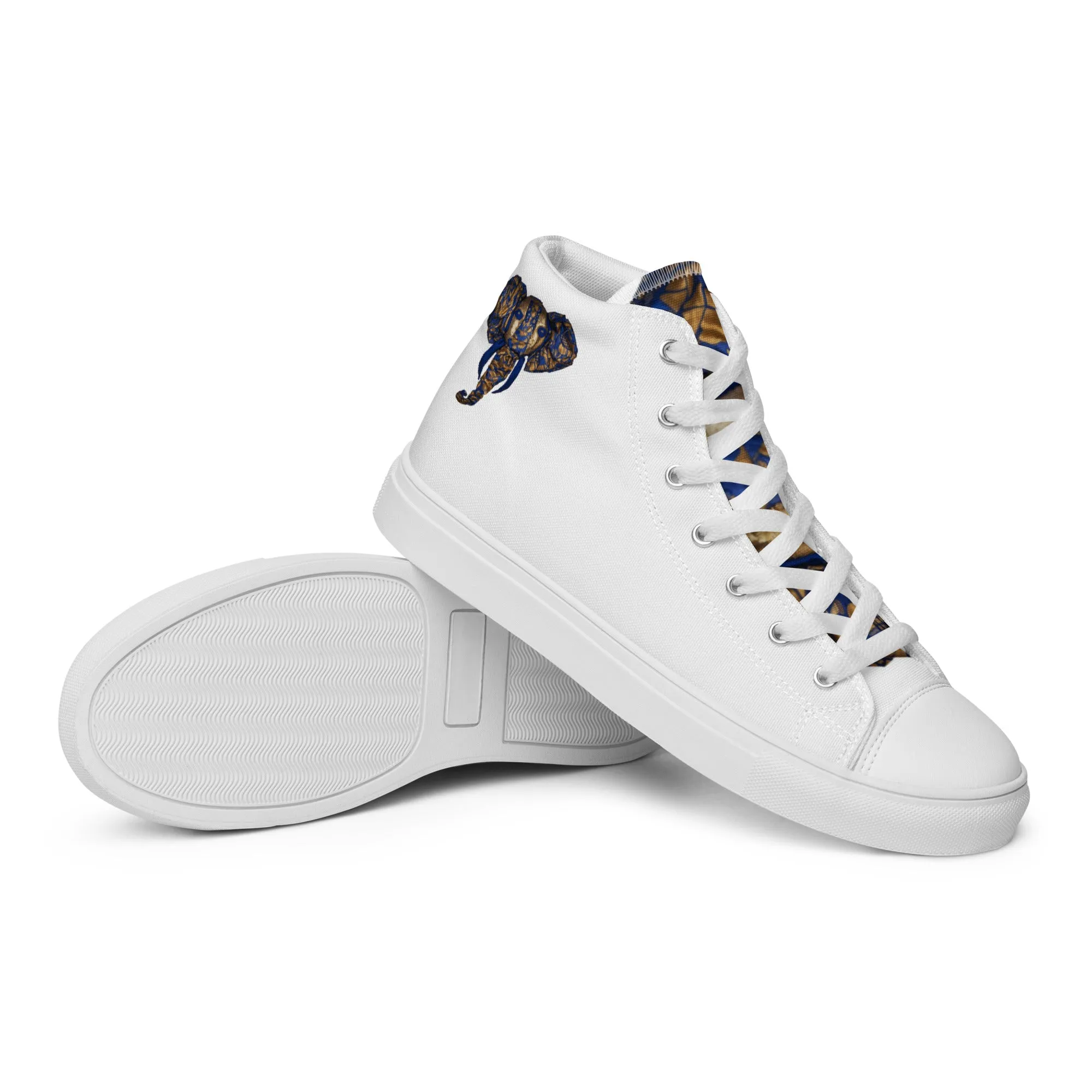 Men’s High Top Mystical Elephant Shoes
