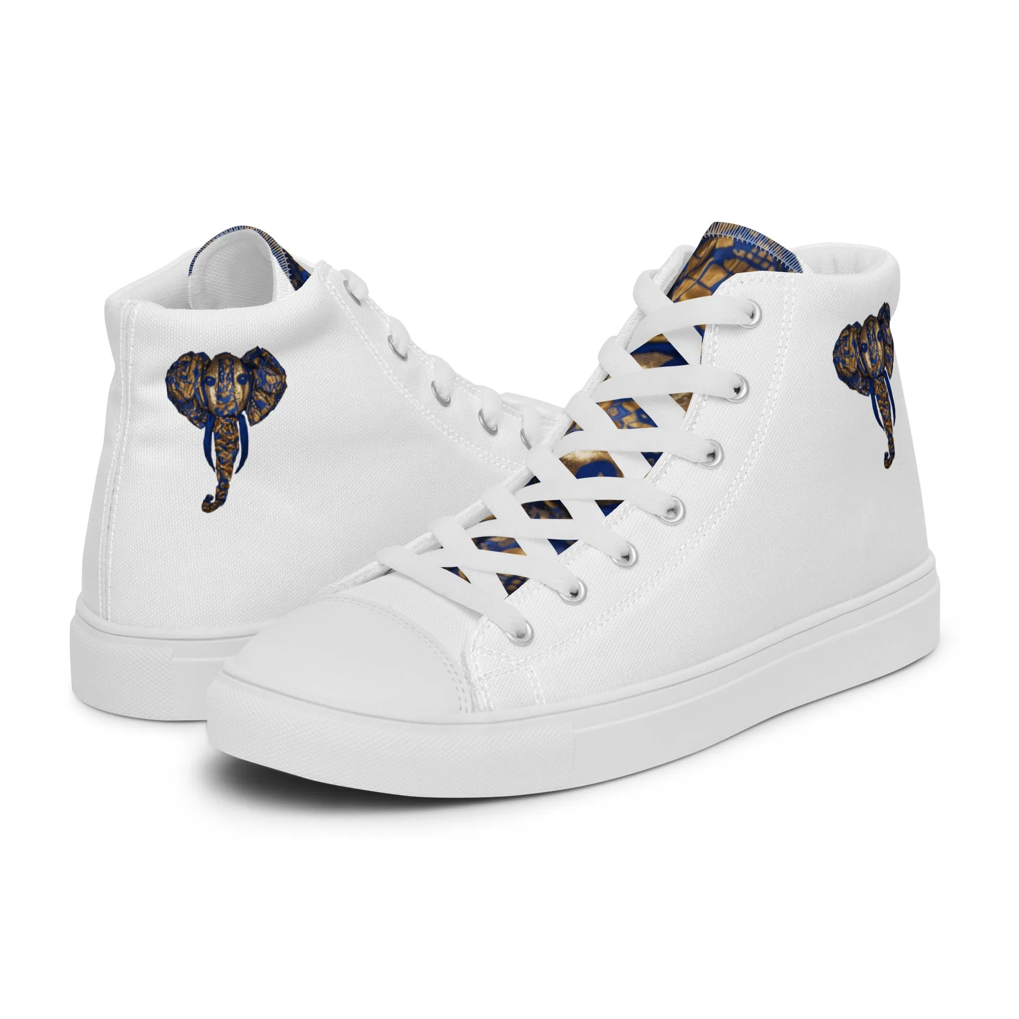Men’s High Top Mystical Elephant Shoes