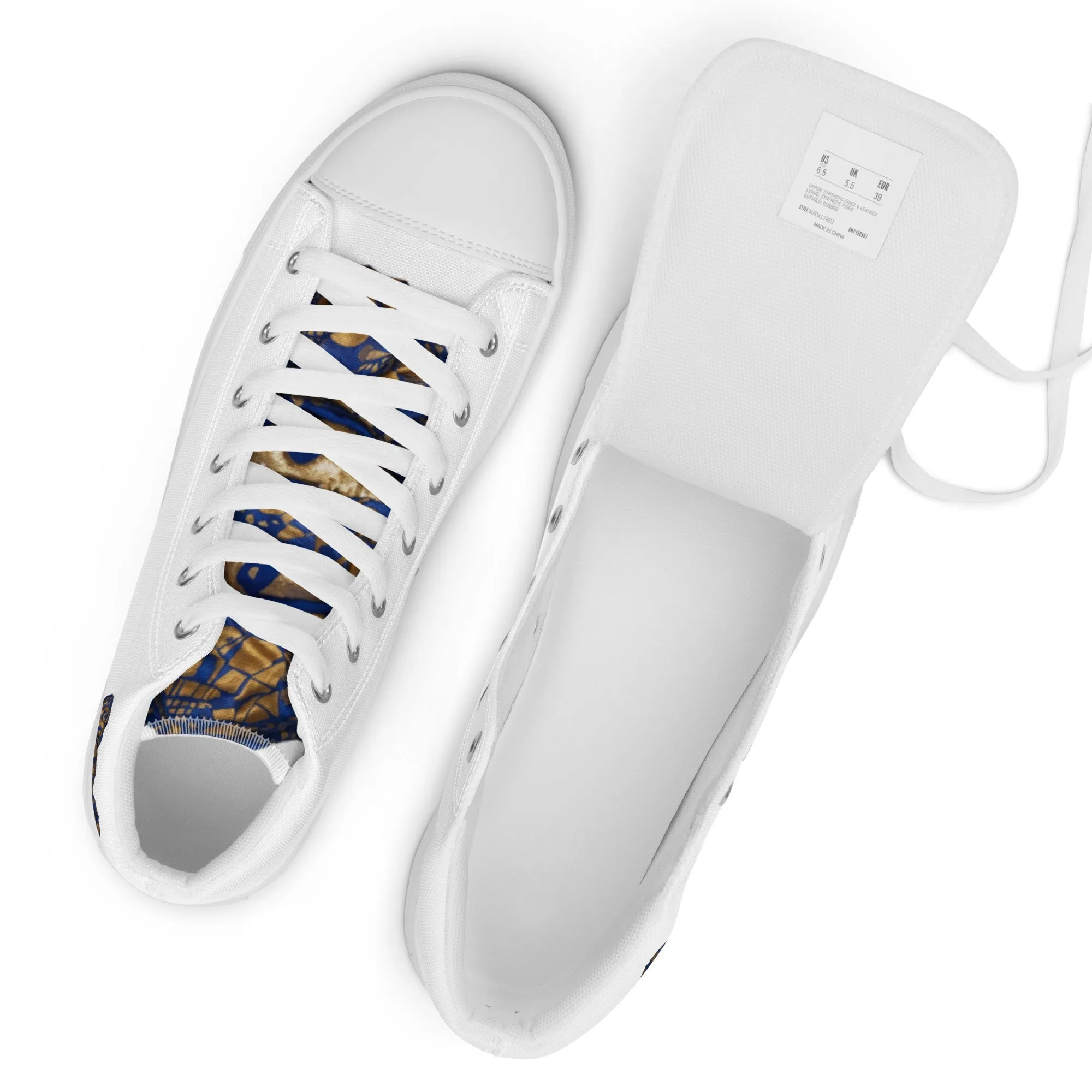 Men’s High Top Mystical Elephant Shoes