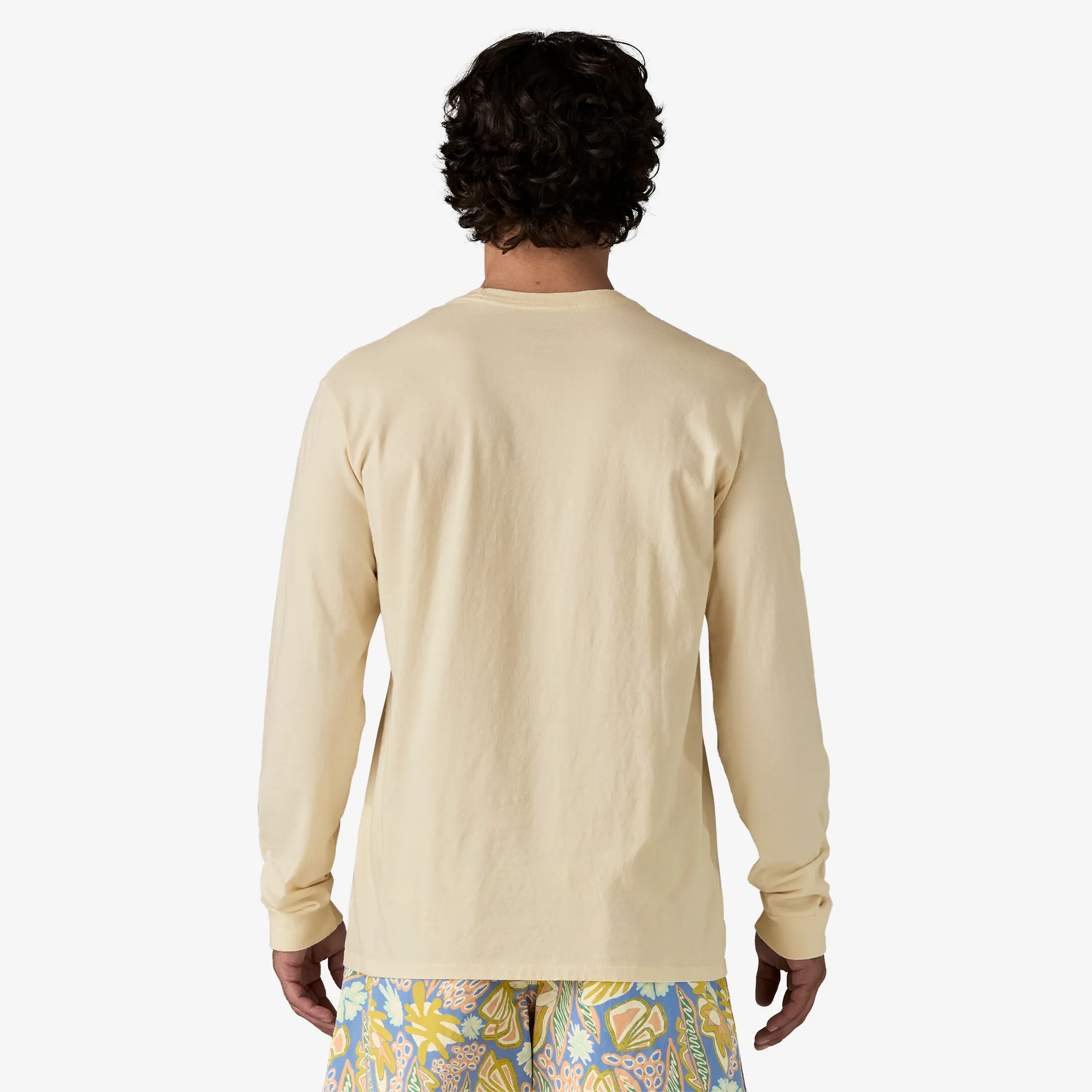 Men's Long-Sleeved Glider Type Organic T-Shirt