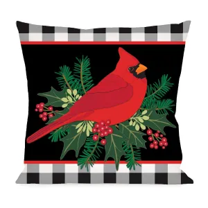 Merry Christmas Cardinal Interchangeable Pillow Cover,4plc422