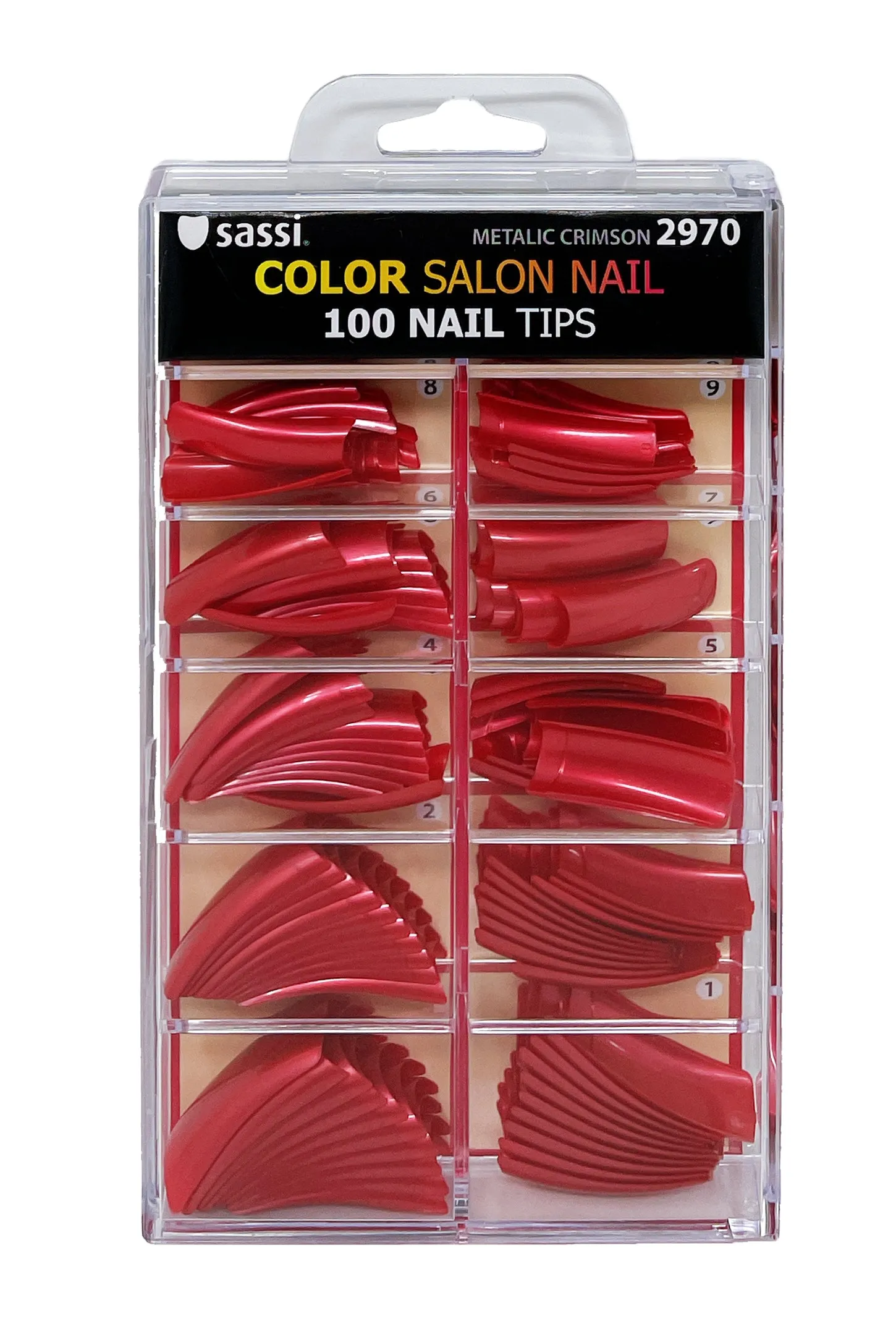 Metallic Crimson 100tips