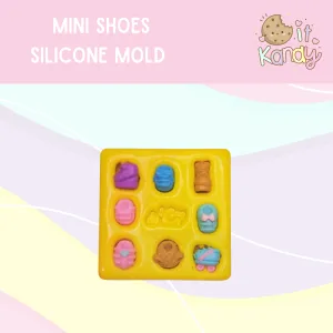 Mini shoes silicone mold