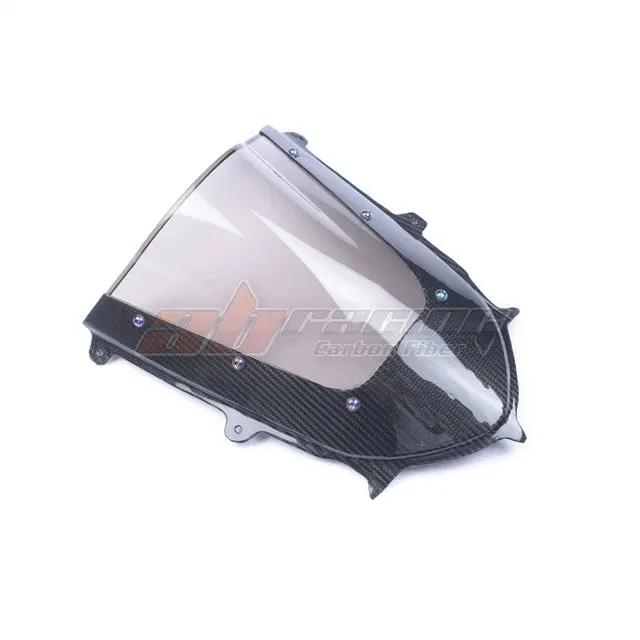 Motorcycle Windscreen Wind Screen Sheild Cover With The For Yamaha Yzf R6 2017 -2020 Full Carbon Fiber 100% Twill