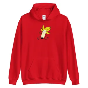 Naked run Hoodie by Johana