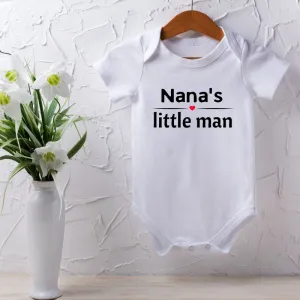 Nana's Little Man Onesie