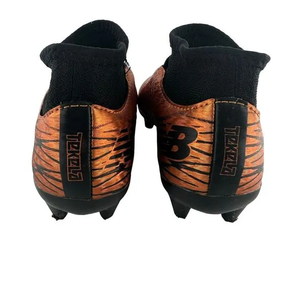 New Balance Youth Soccer Cleats 11.5 Tekela v4 Magique Junior FG Brown Gold