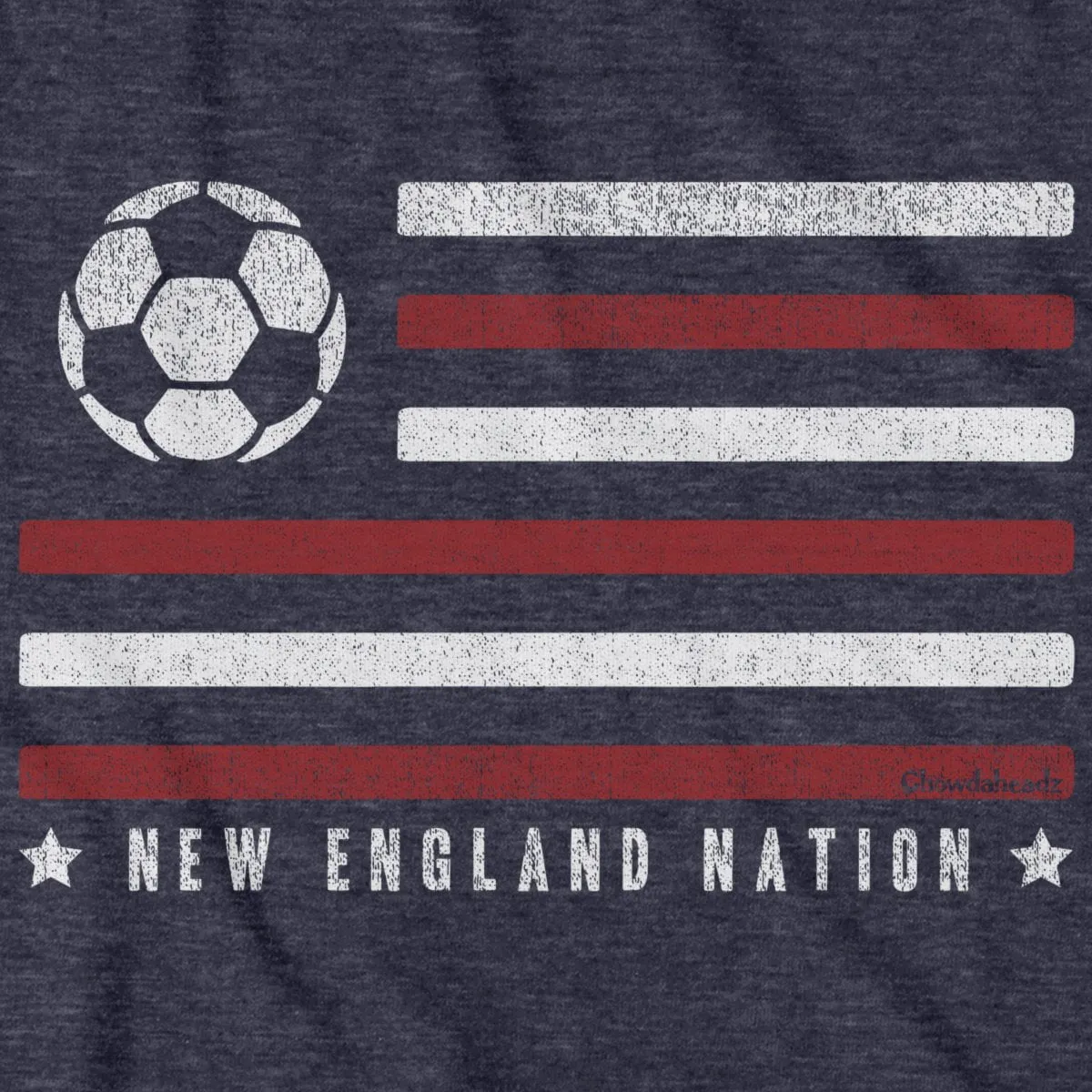 New England Nation Soccer Flag T-Shirt