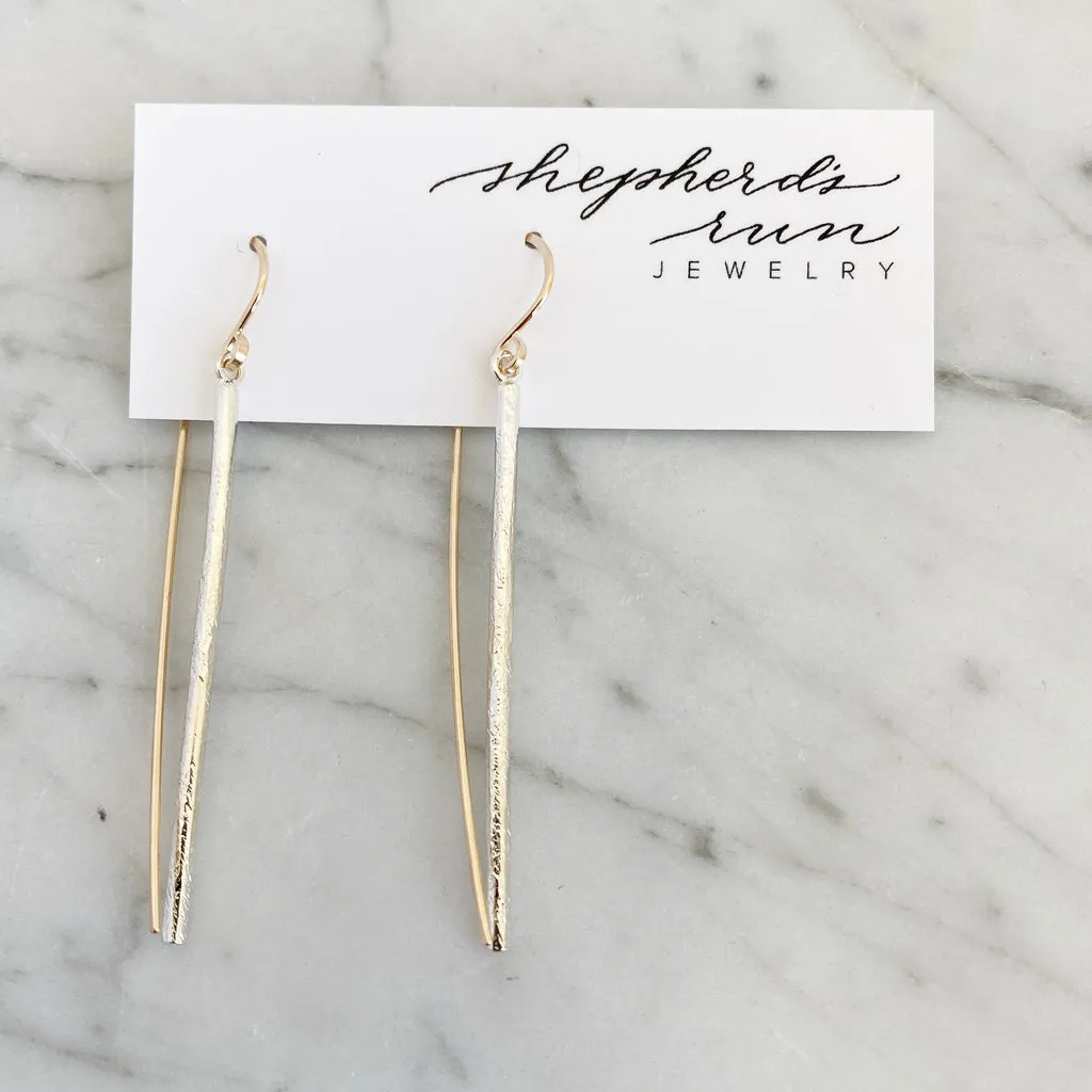 NEW! Linea Drop Earrings by Shepherd's Run Jewelry