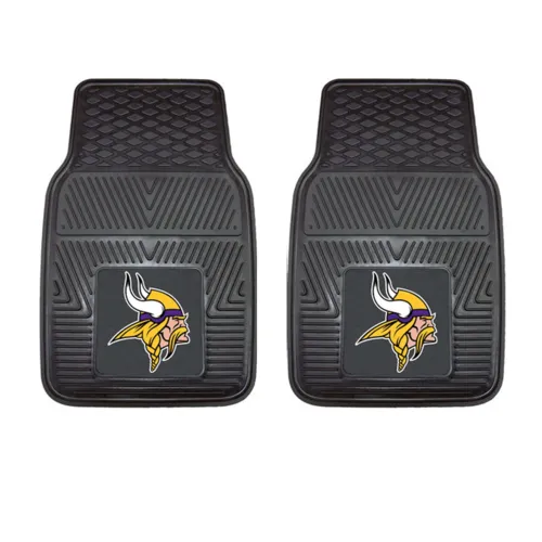 NFL 2-PC VINYL CAR MAT SET