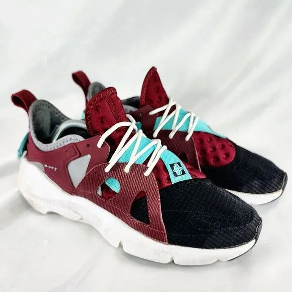 Nike Huarache Maroon Teal Shoes‎ Team Red Low Top Rare BQ5102-600 Men's Size 11