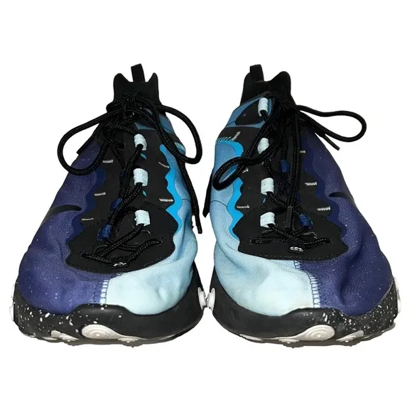 Nike React Element 55 Day And Night Shoes Men’s Size 13 Purple Blue Black
