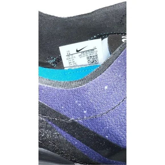 Nike React Element 55 Day And Night Shoes Men’s Size 13 Purple Blue Black
