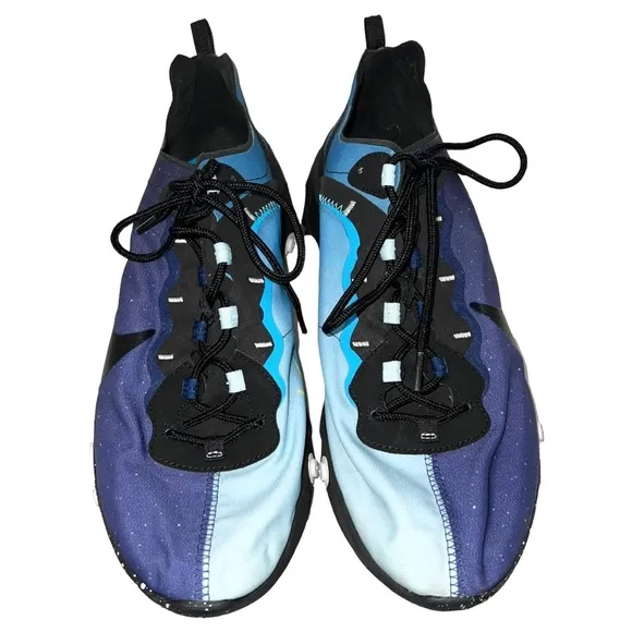Nike React Element 55 Day And Night Shoes Men’s Size 13 Purple Blue Black