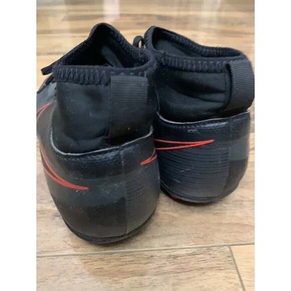 Nike Zoom Mercurial Superfly 7 Pro FG Black Red Sz 6