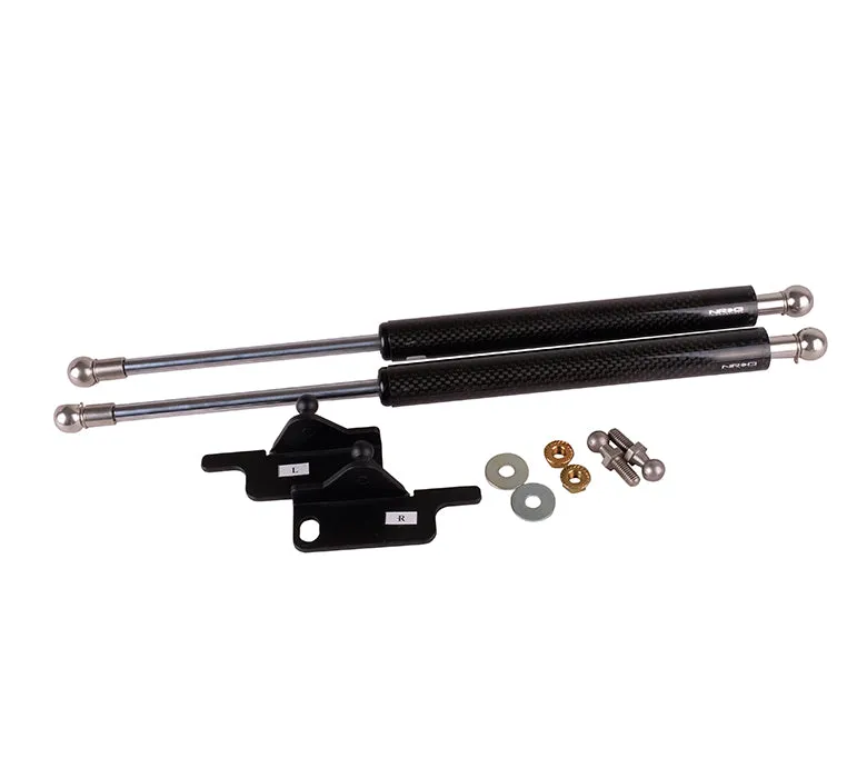 NRG HD-300CF Carbon Fiber Hood Damper Kit 2003  Nissan 350Z/G35, 2002 - 2006 Nissan Altima