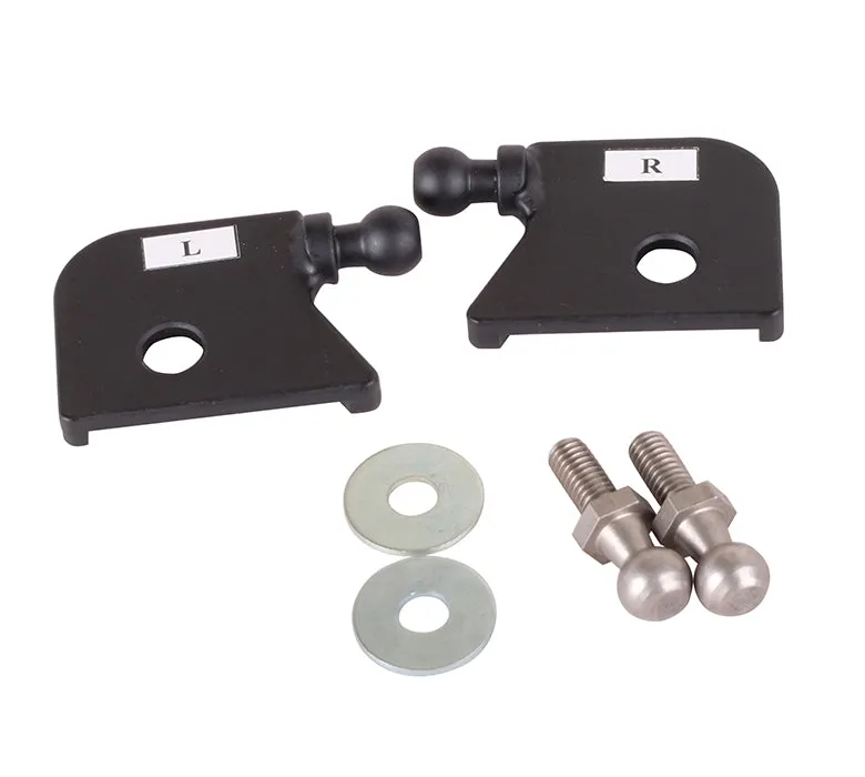 NRG HD-600CF Carbon Fiber Hood Damper Kit 1989 - 1994 240SX S13