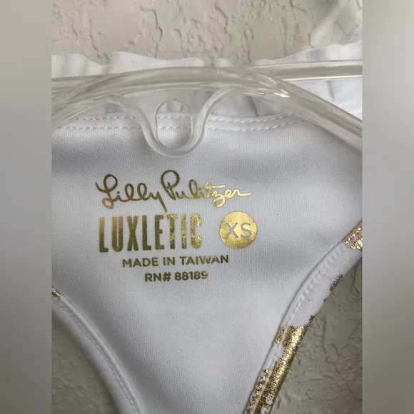 NWOT, Lilly Pulitzer UPF 50  Luxletic Lindsay Sports Bra, Size XS