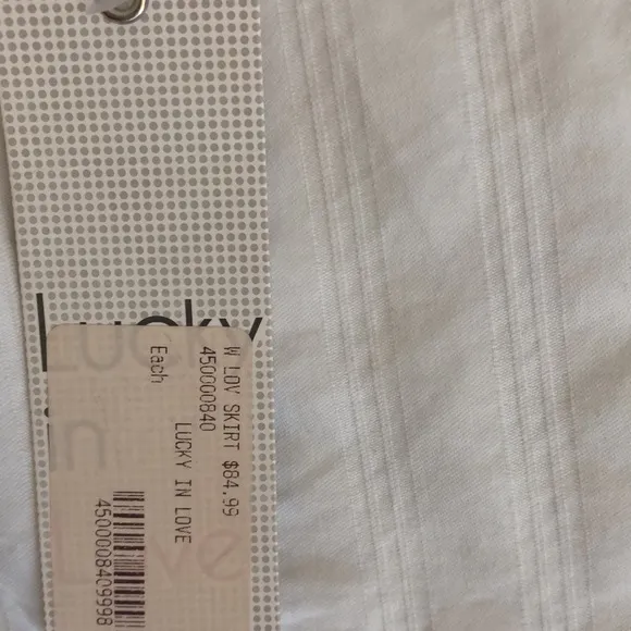 NWT, Blue, Lucky in Love X-Large Tennis Skirt