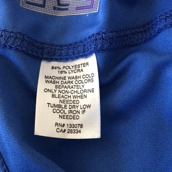 NWT, Blue, Lucky in Love X-Large Tennis Skirt