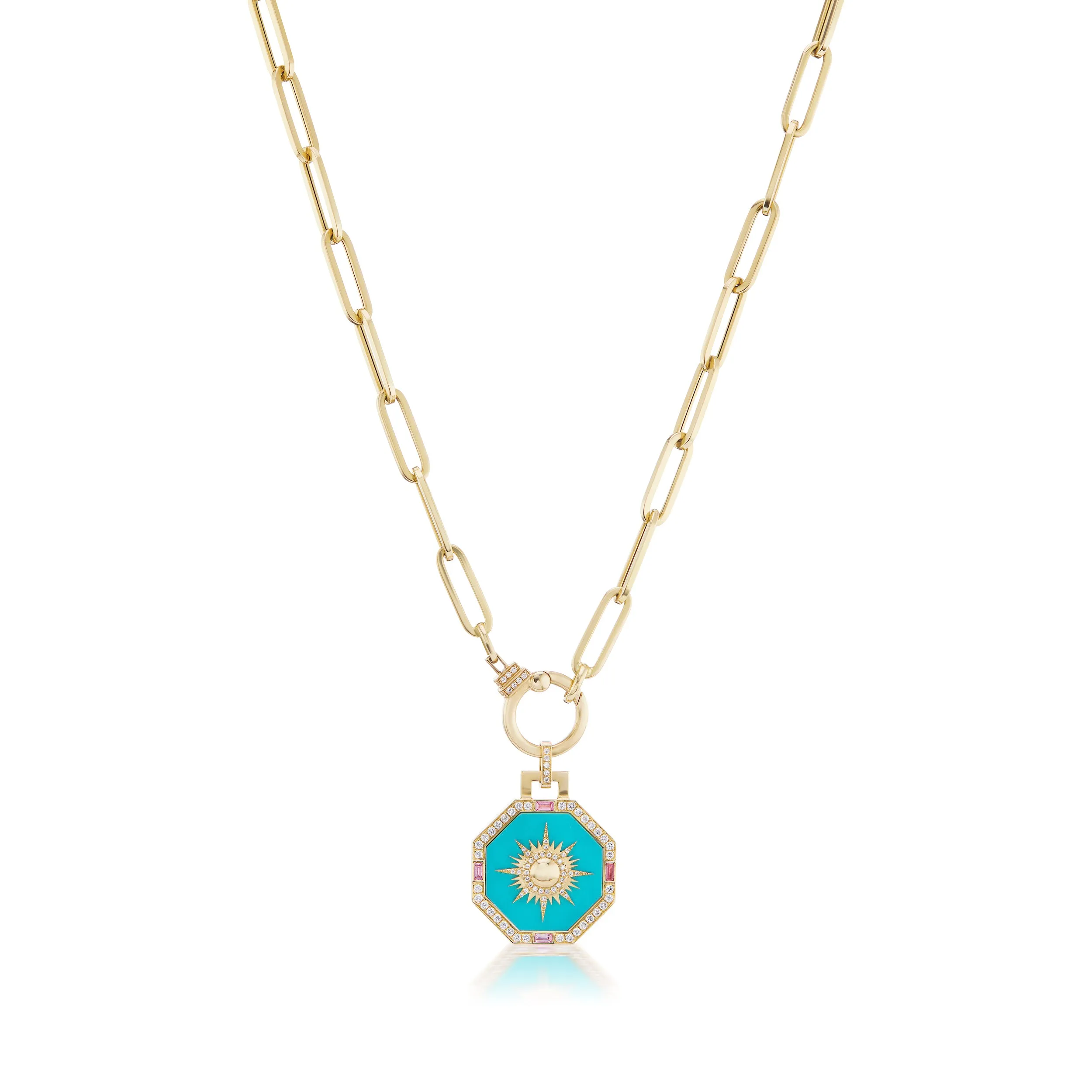 Octagonal Sole Pendant
