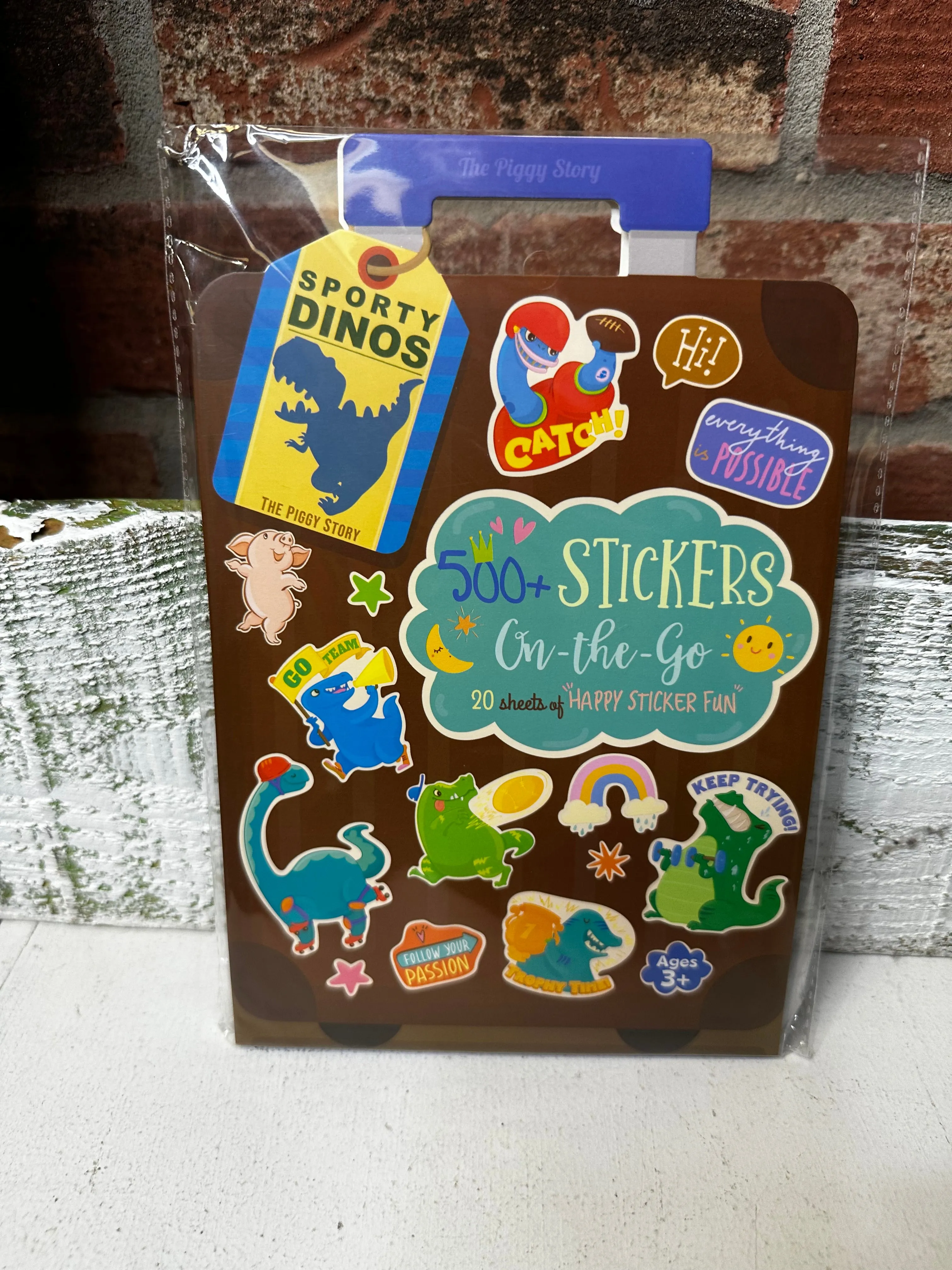 On The Go Sticker Book