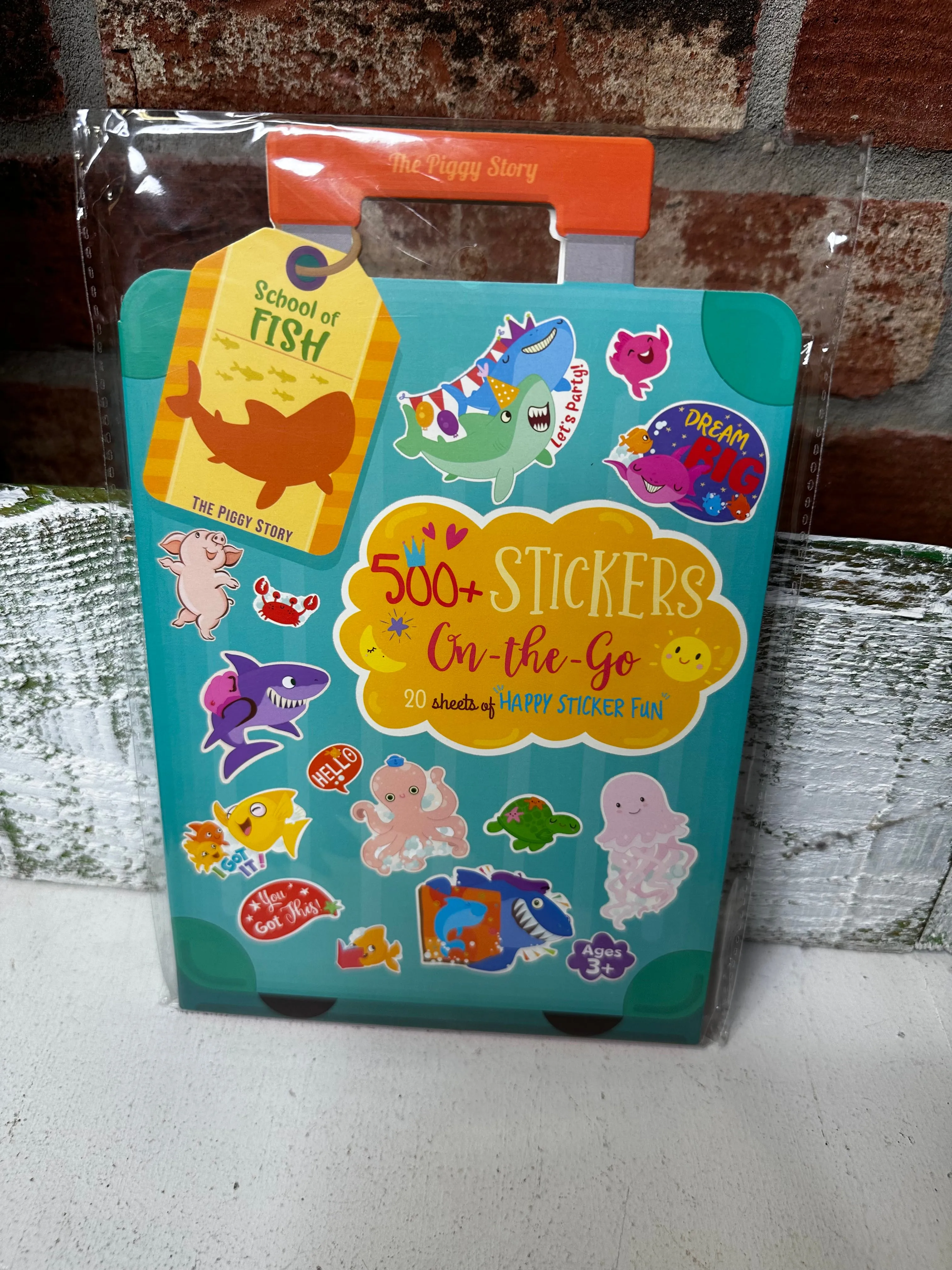 On The Go Sticker Book