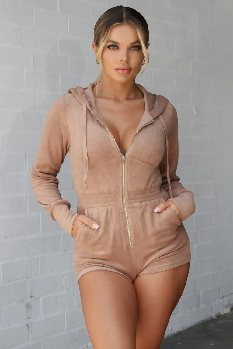 “On The Run” Romper