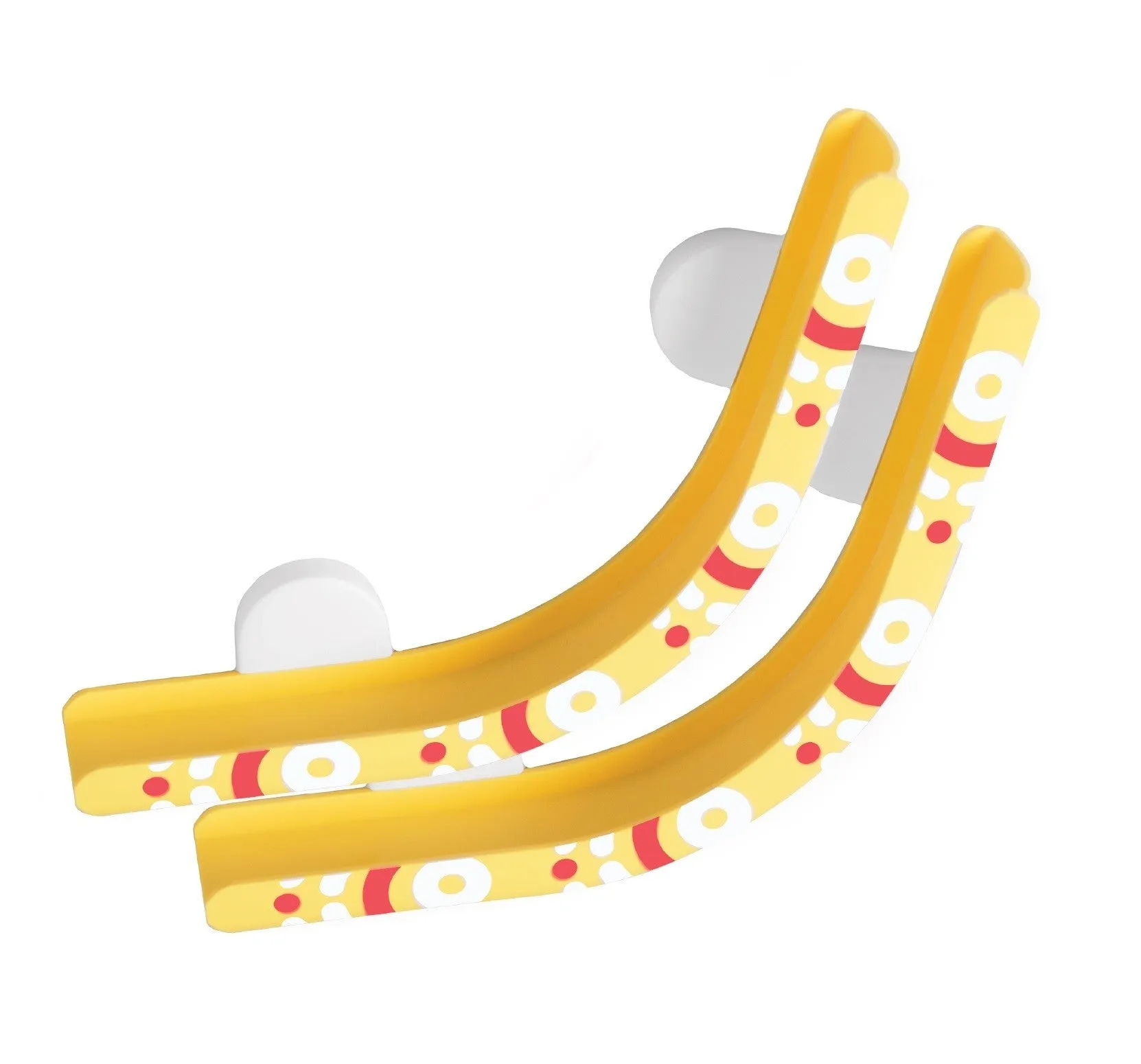 Oribel VertiPlay STEM Build Your Own Marble Run Wall Toy - 2 Curvy Tracks  4 Connectors (2 Pack)