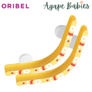 Oribel VertiPlay STEM Build Your Own Marble Run Wall Toy - 2 Curvy Tracks  4 Connectors (2 Pack)