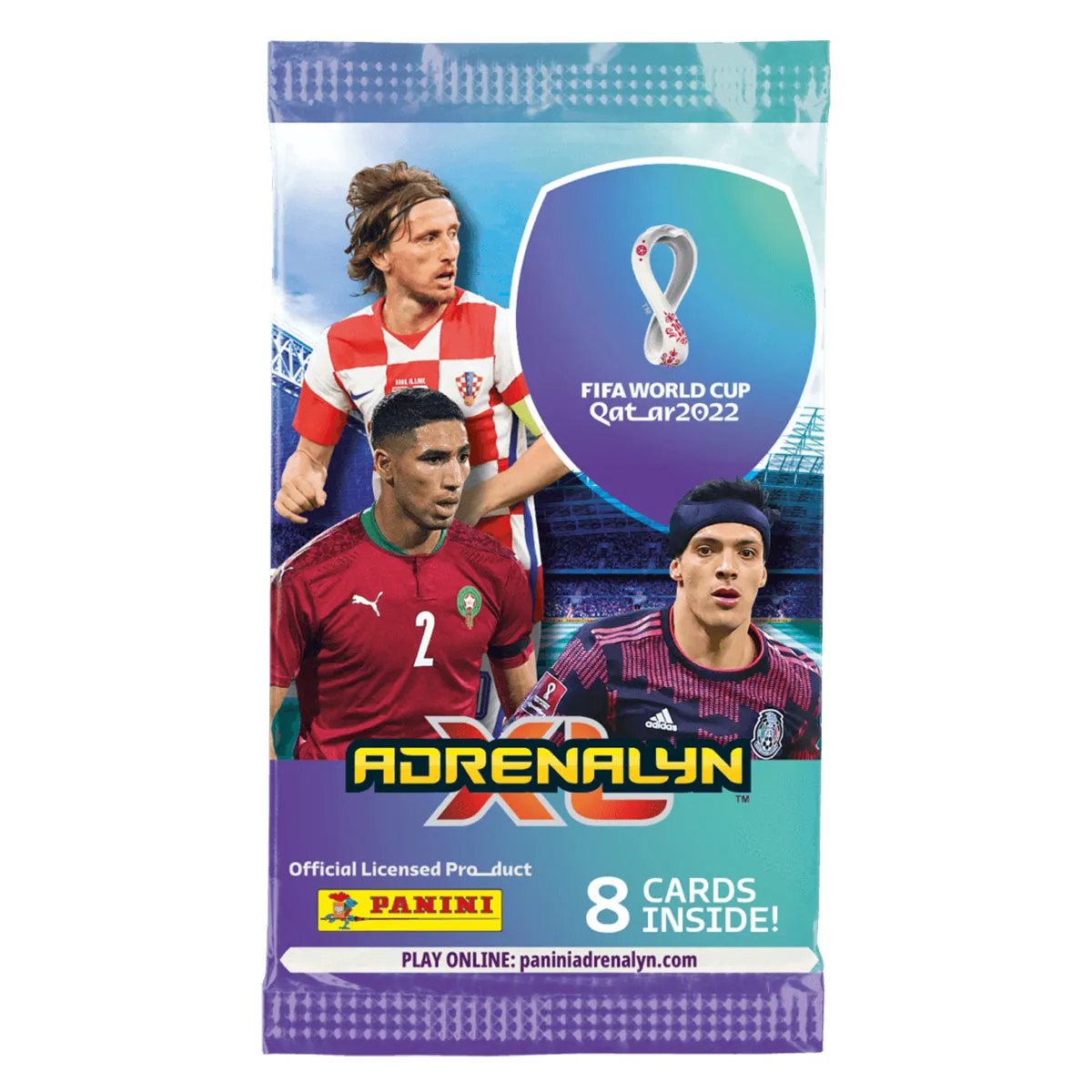 PANINI 2022 FIFA World Cup Qatar - Adrenalyn Card Collection Display Box