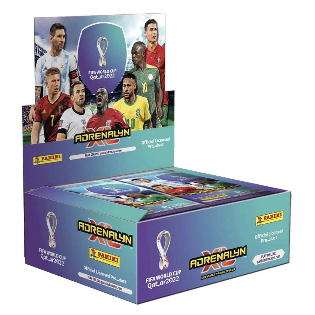 PANINI 2022 FIFA World Cup Qatar - Adrenalyn Card Collection Display Box