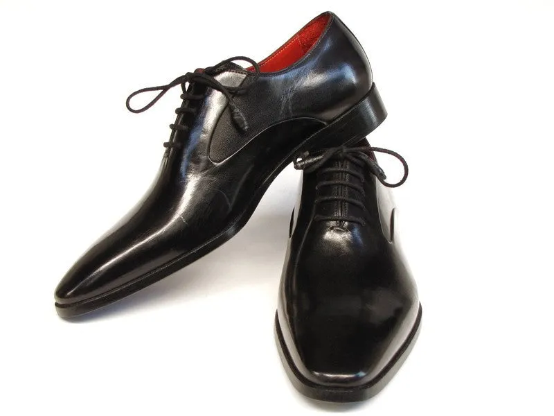 Paul Parkman Men's Leather Oxfords in Black