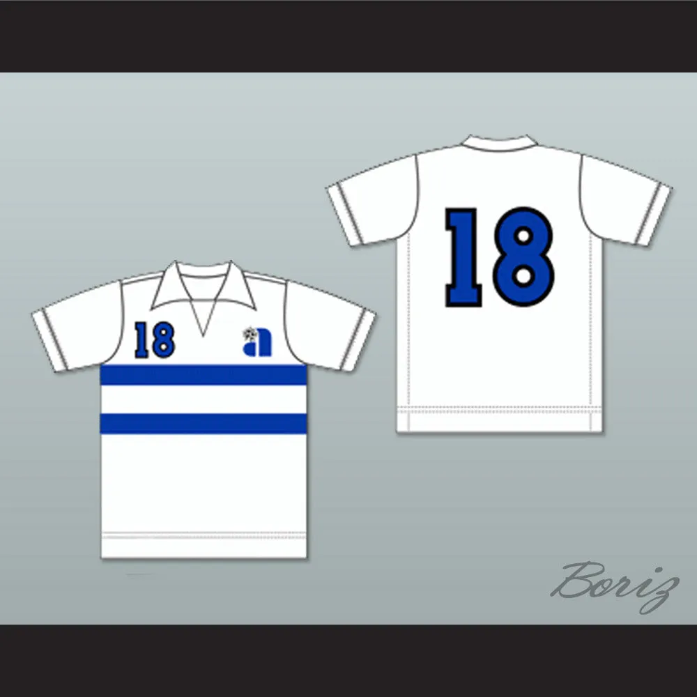 Philadelphia Atoms White Football Soccer Jersey