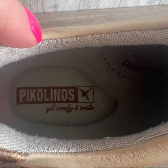 Pikolinos Women’s ASTURIAS Trainers with leather accents Size 8
