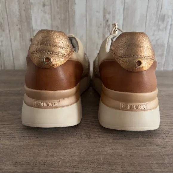 Pikolinos Women’s ASTURIAS Trainers with leather accents Size 8