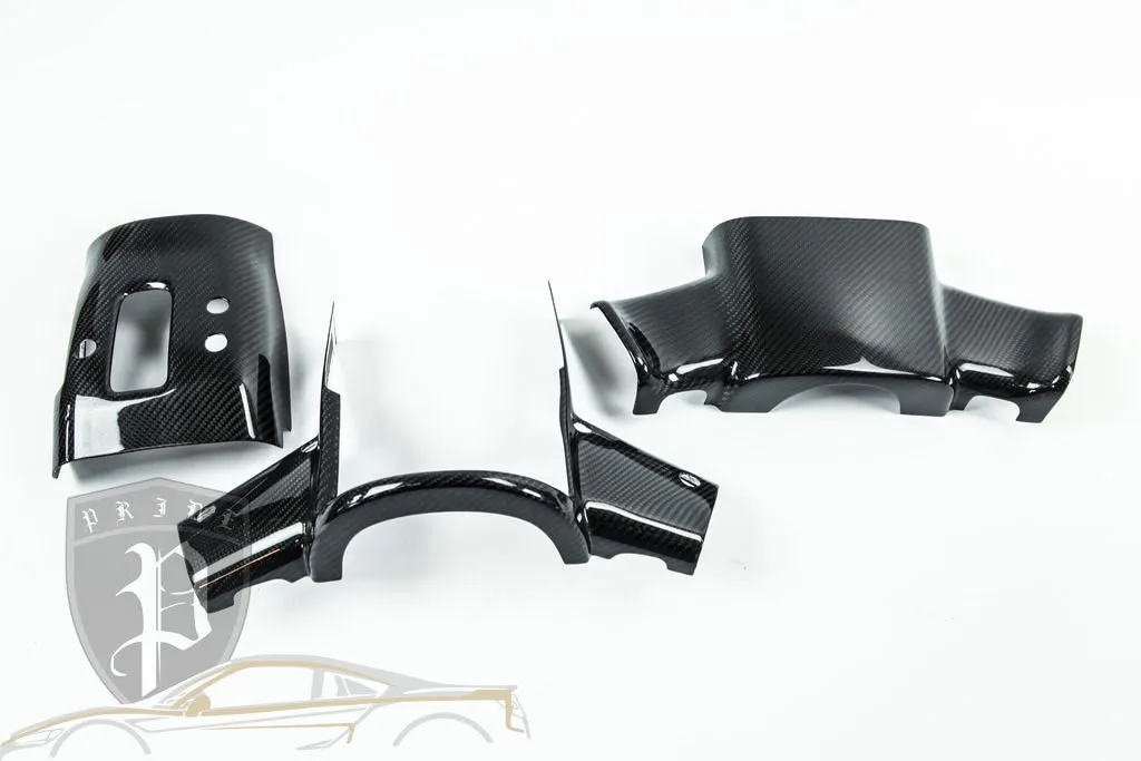 PRIDE Interior Steering Column Covers - Carbon