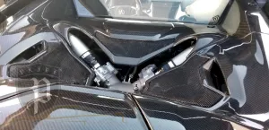 PRIDE  NSX Engine Covers 4 Piece - Carbon 2017 