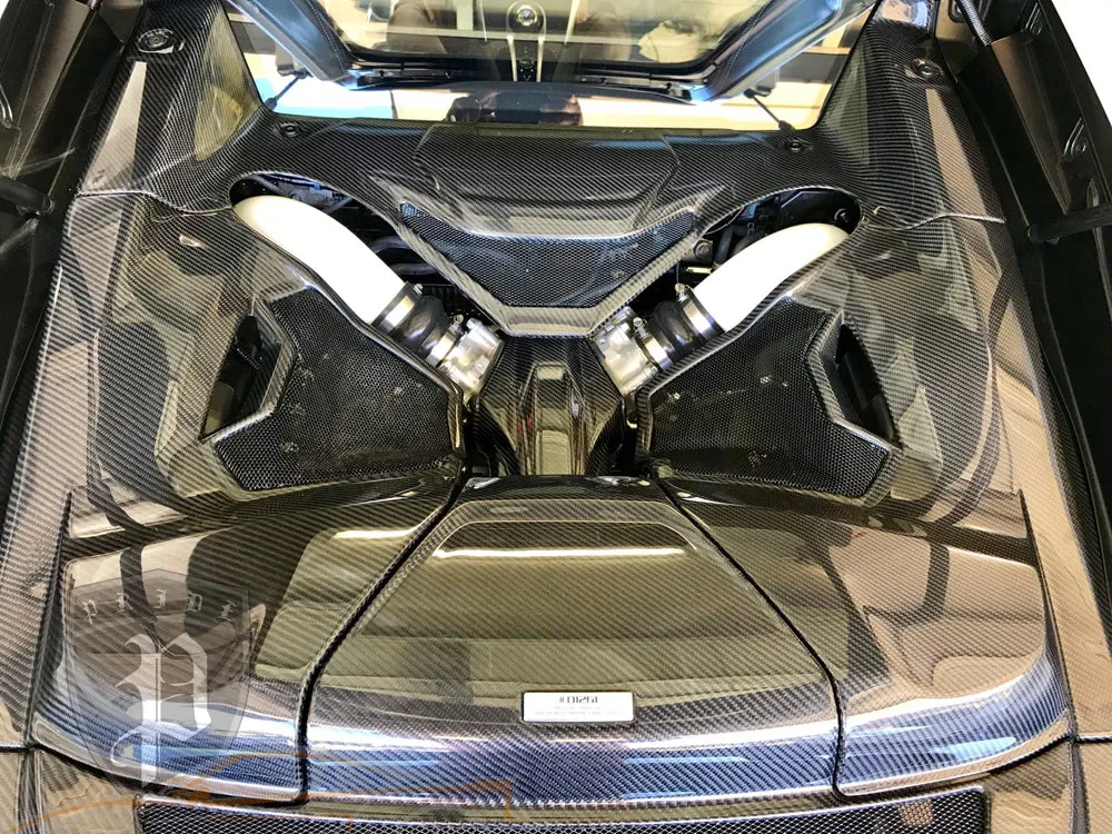 PRIDE  NSX Engine Covers 4 Piece - Carbon 2017 
