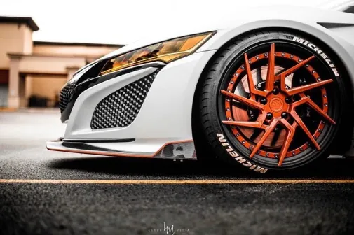 PRIDE NSX Front Lip - Carbon 2017 