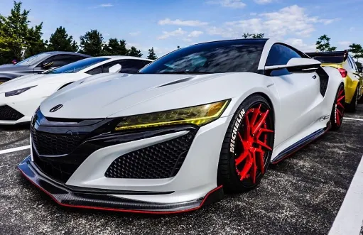 PRIDE NSX Front Lip - Carbon 2017 