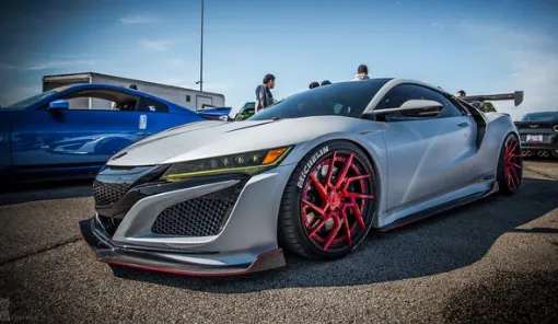 PRIDE NSX Front Lip - Carbon 2017 