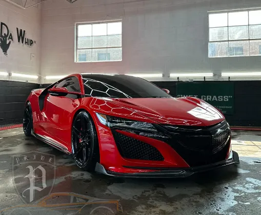 PRIDE NSX Front Lip - Carbon 2017 