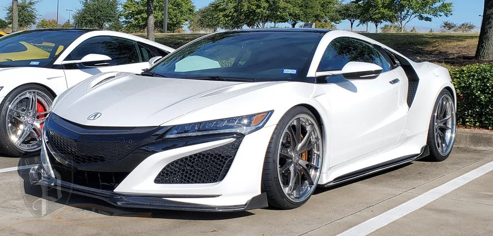 PRIDE NSX Side Skirts - Carbon 2017 