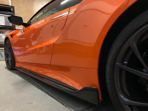 PRIDE NSX Side Skirts - Carbon 2017 