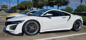 PRIDE NSX Side Skirts - Carbon 2017 