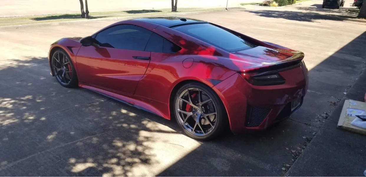PRIDE NSX Spoiler - Carbon 3 Piece - 2017 