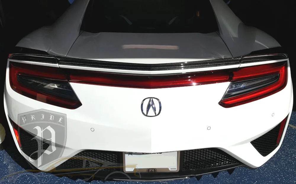 PRIDE NSX Spoiler - Carbon 3 Piece - 2017 