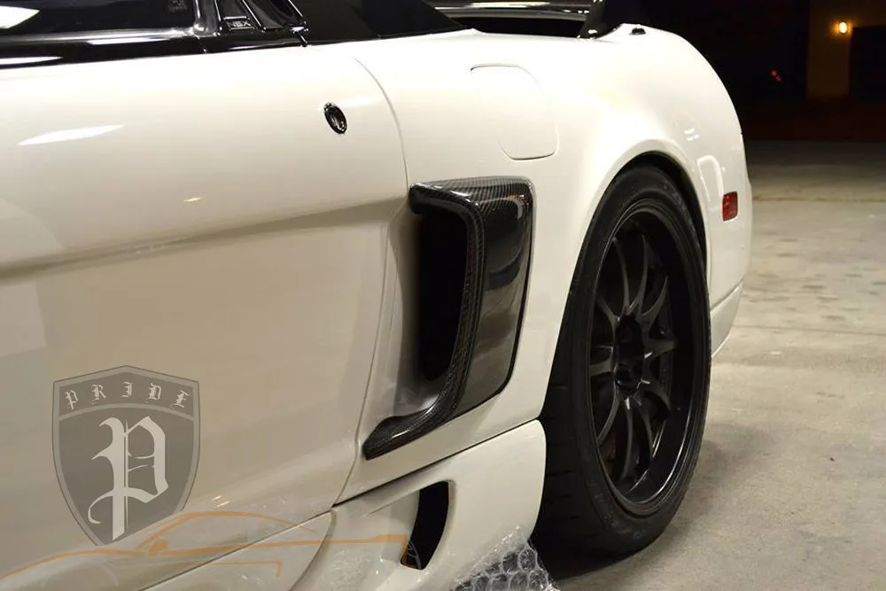 PRIDE Side Ducts / Vents - GT Style - Carbon